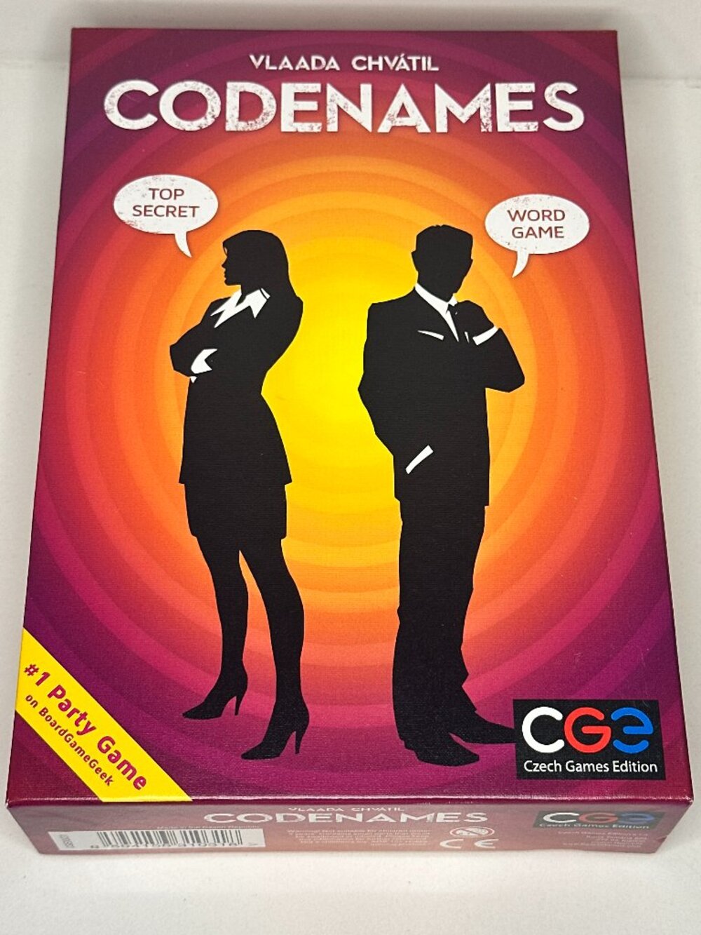 Codenames Board Game New Unused Open Box Family Party Word Game